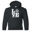 18500B Youth Heavy Blend Hooded Sweatshirt Thumbnail
